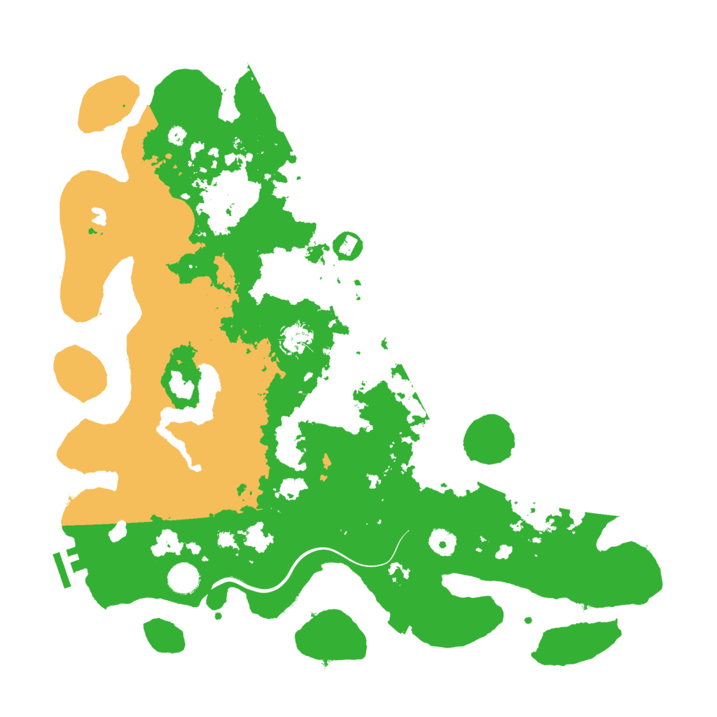 Biome Rust Map: Procedural Map, Size: 4000, Seed: 708