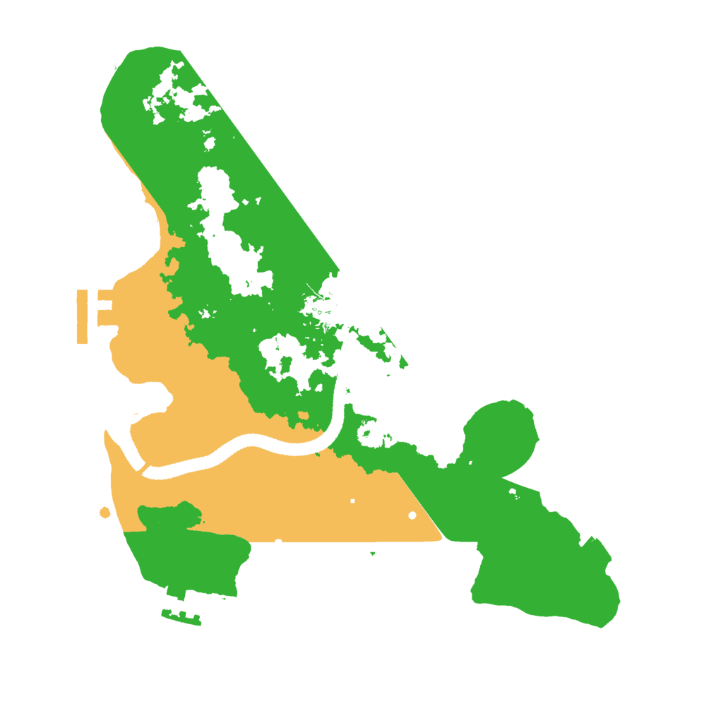 Biome Rust Map: Procedural Map, Size: 2700, Seed: 9007812