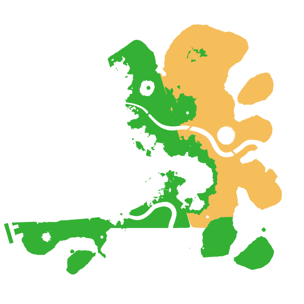 Biome Rust Map: Procedural Map, Size: 3000, Seed: 1722594357