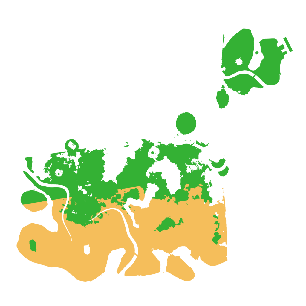 Biome Rust Map: Procedural Map, Size: 4000, Seed: 250946
