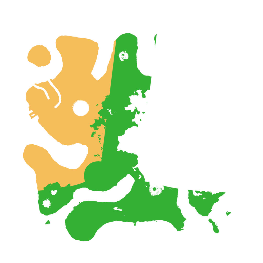 Biome Rust Map: Procedural Map, Size: 2900, Seed: 4376321