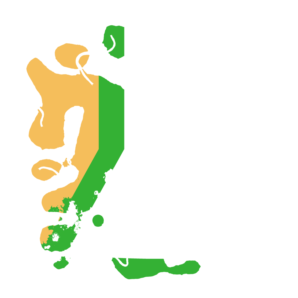 Biome Rust Map: Procedural Map, Size: 3500, Seed: 1223456654