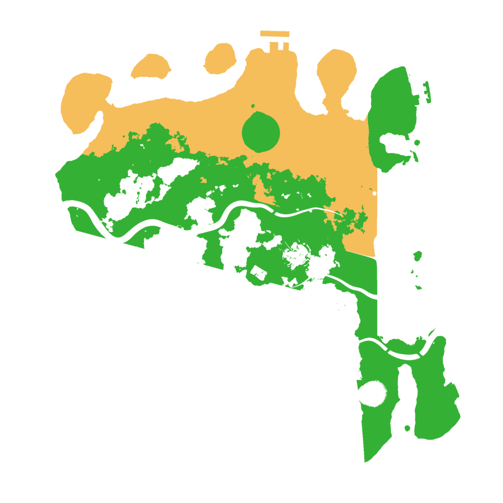 Biome Rust Map: Procedural Map, Size: 3500, Seed: 1478011817