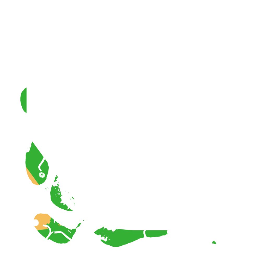 Biome Rust Map: Procedural Map, Size: 3500, Seed: 16255432