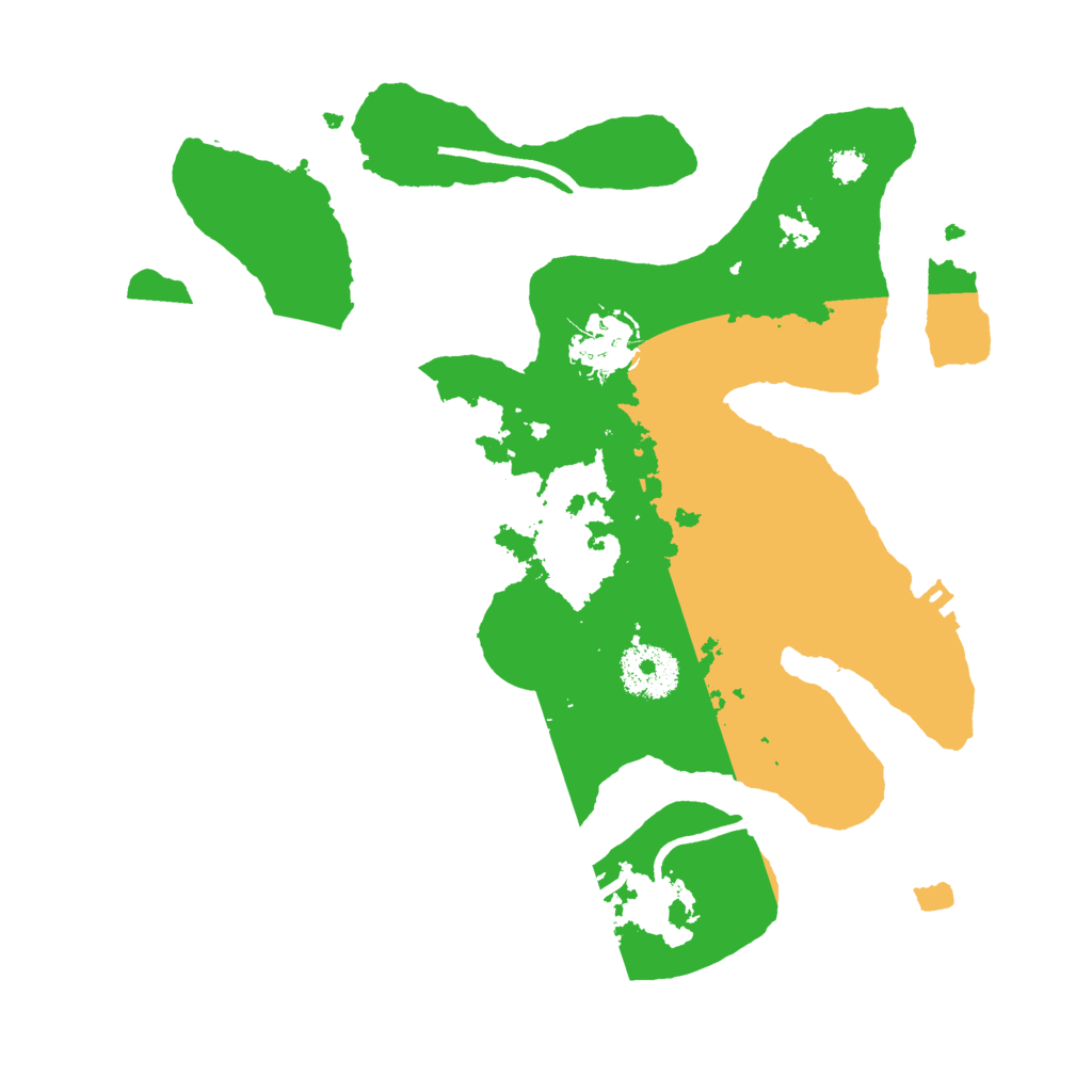 Biome Rust Map: Procedural Map, Size: 2900, Seed: 30508