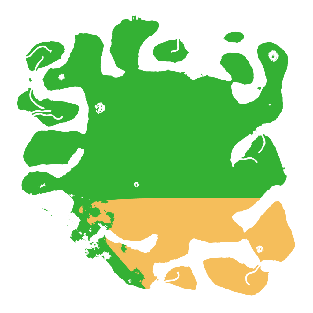 Biome Rust Map: Procedural Map, Size: 4500, Seed: 1858274345