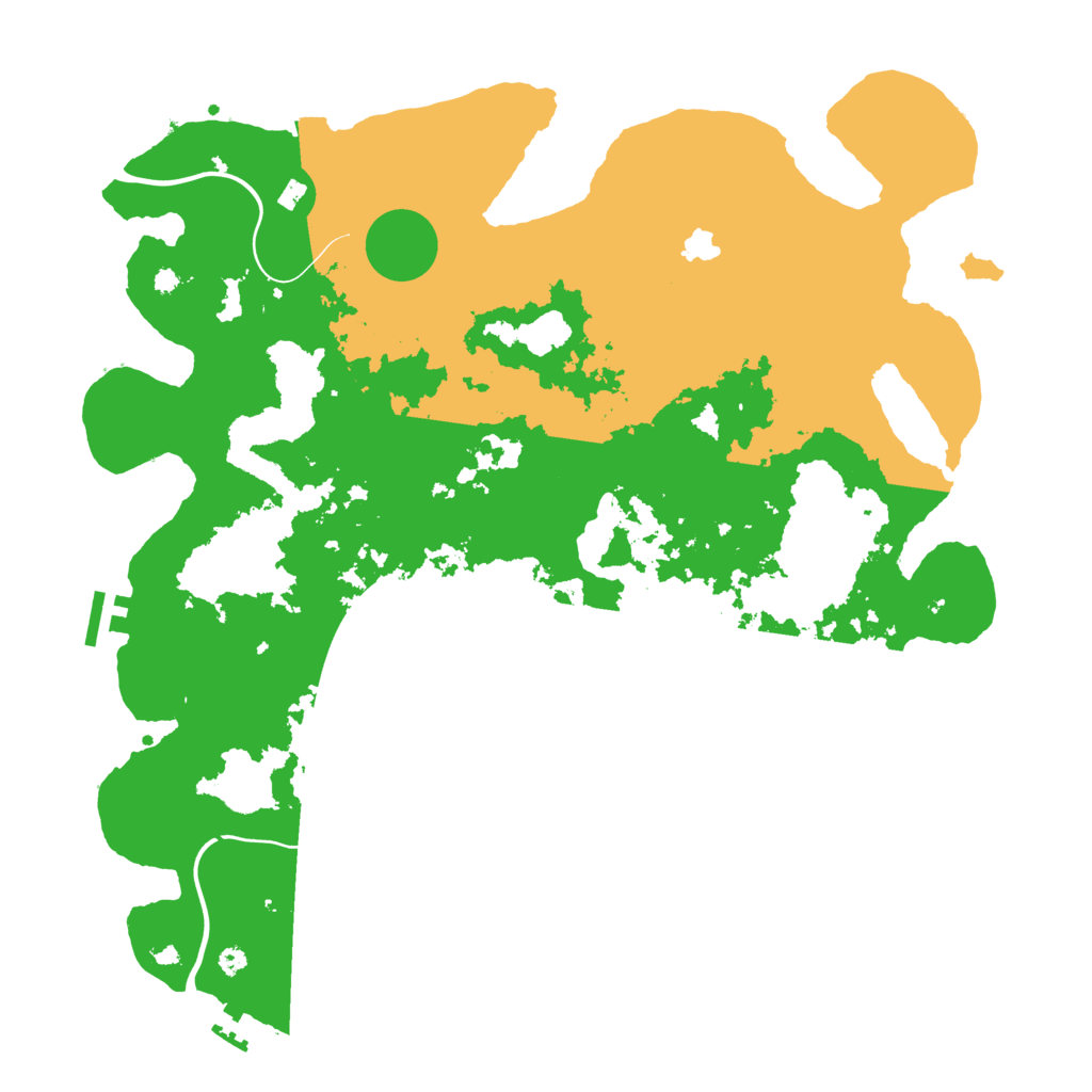 Biome Rust Map: Procedural Map, Size: 4000, Seed: 1818054855