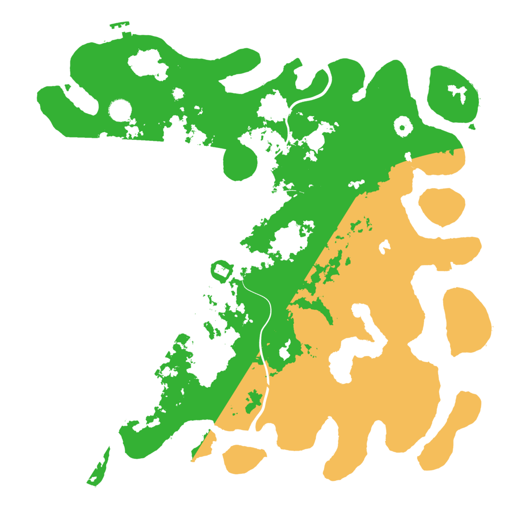 Biome Rust Map: Procedural Map, Size: 4000, Seed: 1152697651