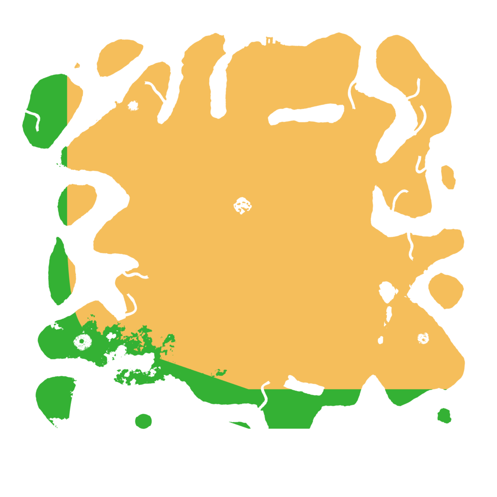 Biome Rust Map: Procedural Map, Size: 4500, Seed: 991277300