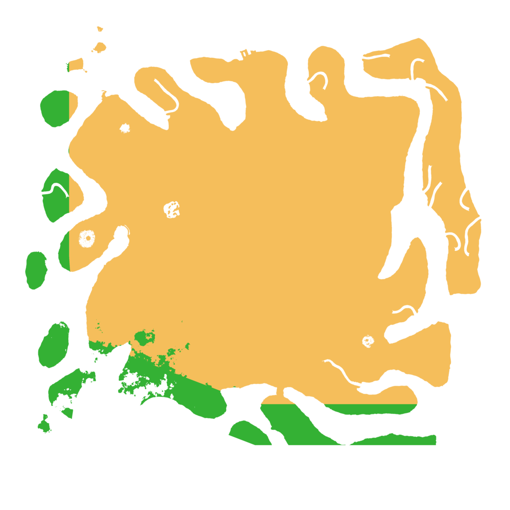 Biome Rust Map: Procedural Map, Size: 4500, Seed: 2689