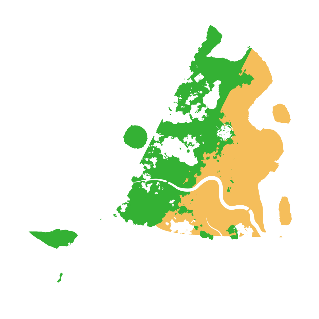 Biome Rust Map: Procedural Map, Size: 3750, Seed: 42
