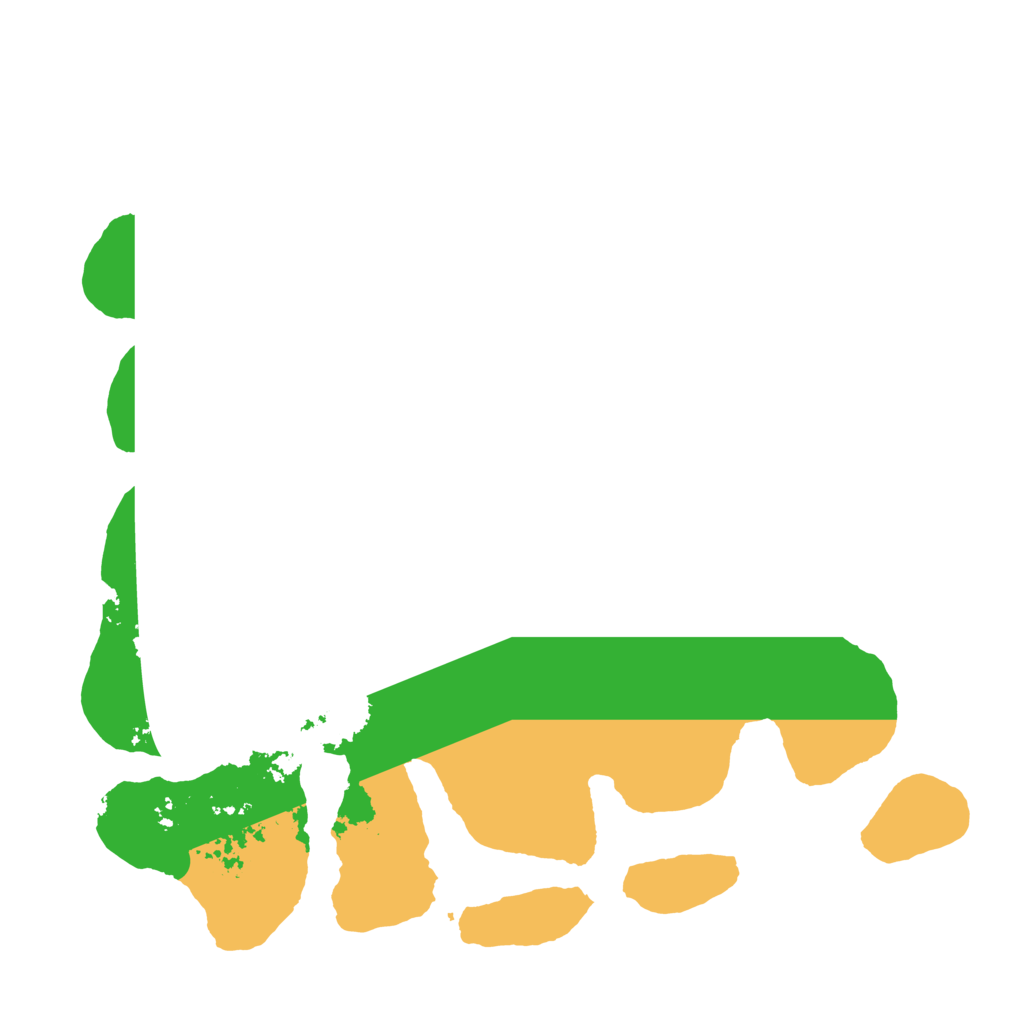 Biome Rust Map: Barren, Size: 3700, Seed: 1673676305