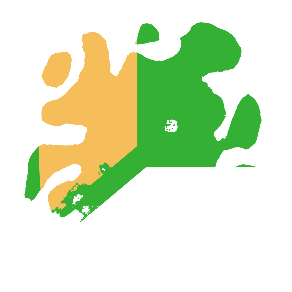 Biome Rust Map: Barren, Size: 3300, Seed: 13