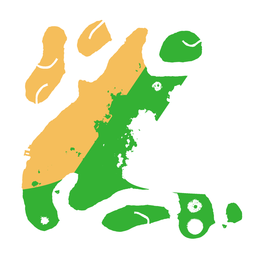 Biome Rust Map: Procedural Map, Size: 3000, Seed: 350715723