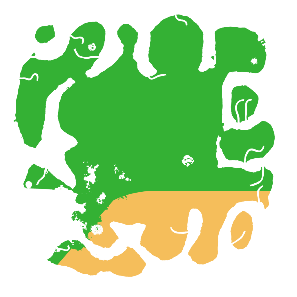 Biome Rust Map: Procedural Map, Size: 4000, Seed: 110645