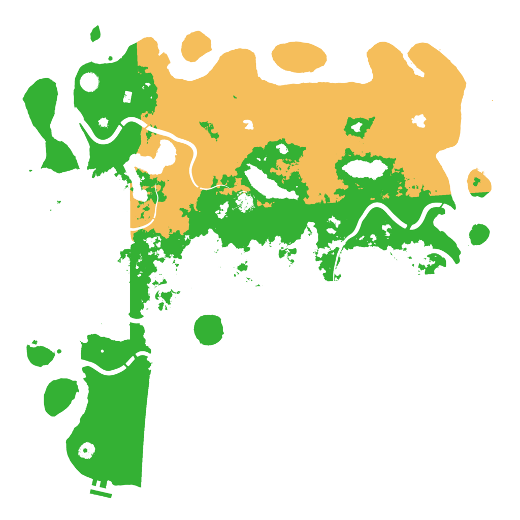 Biome Rust Map: Procedural Map, Size: 4800, Seed: 6716716