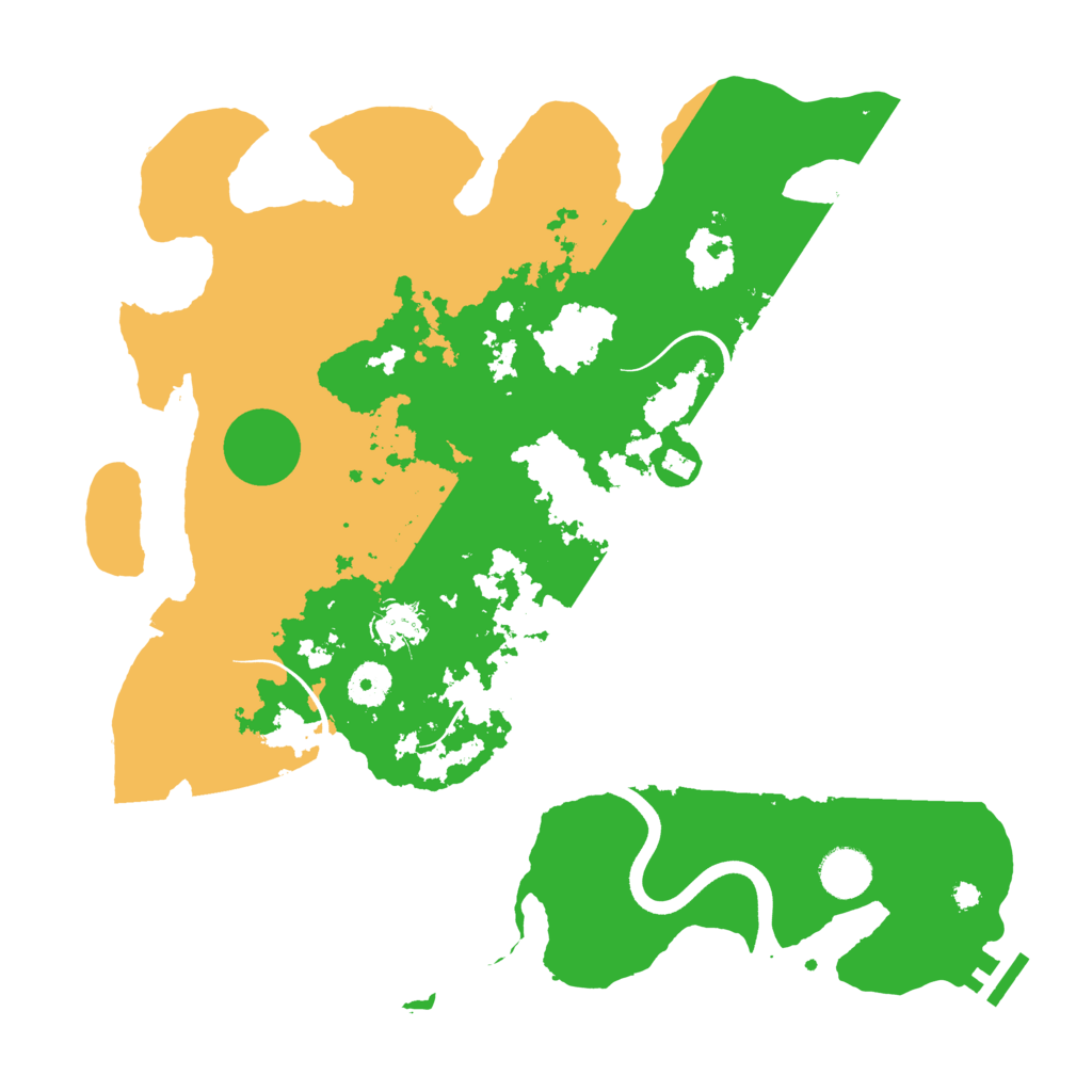 Biome Rust Map: Procedural Map, Size: 3750, Seed: 299182035