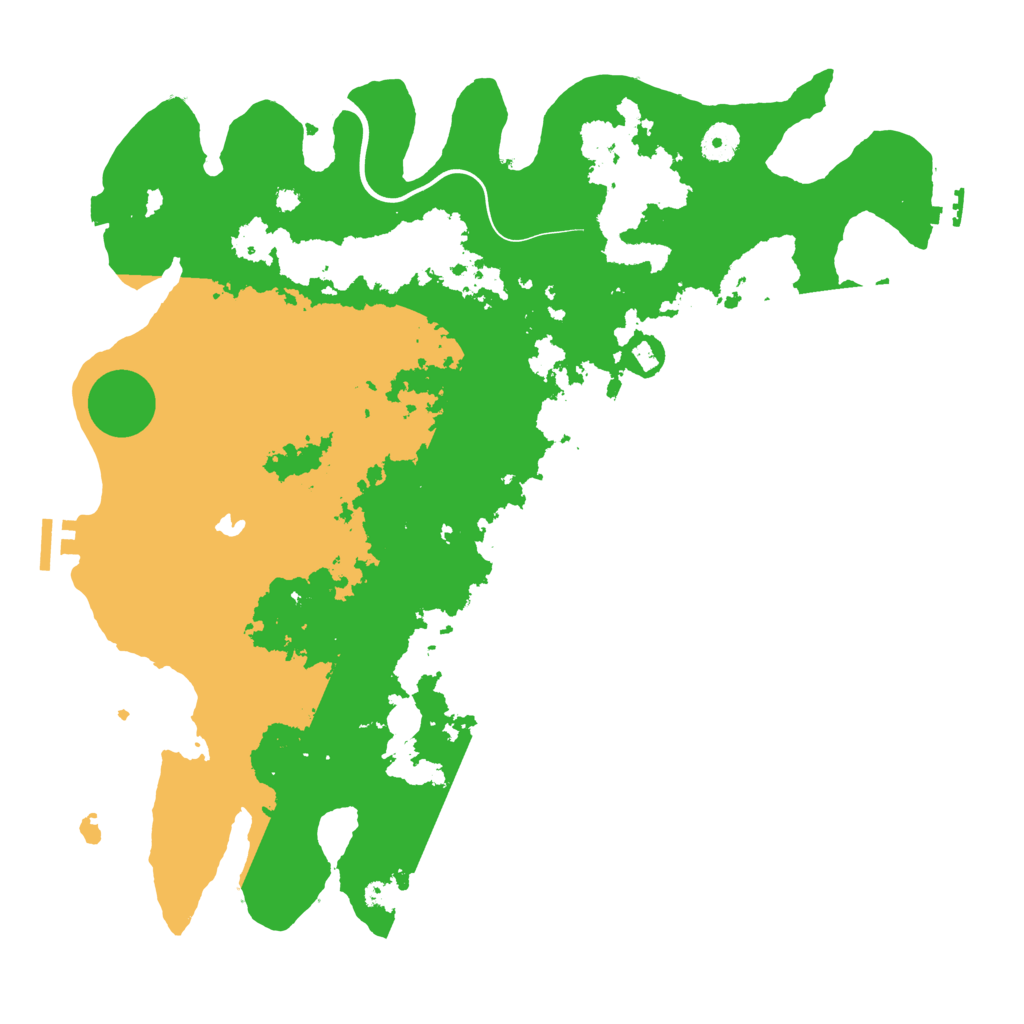 Biome Rust Map: Procedural Map, Size: 4000, Seed: 1076648512
