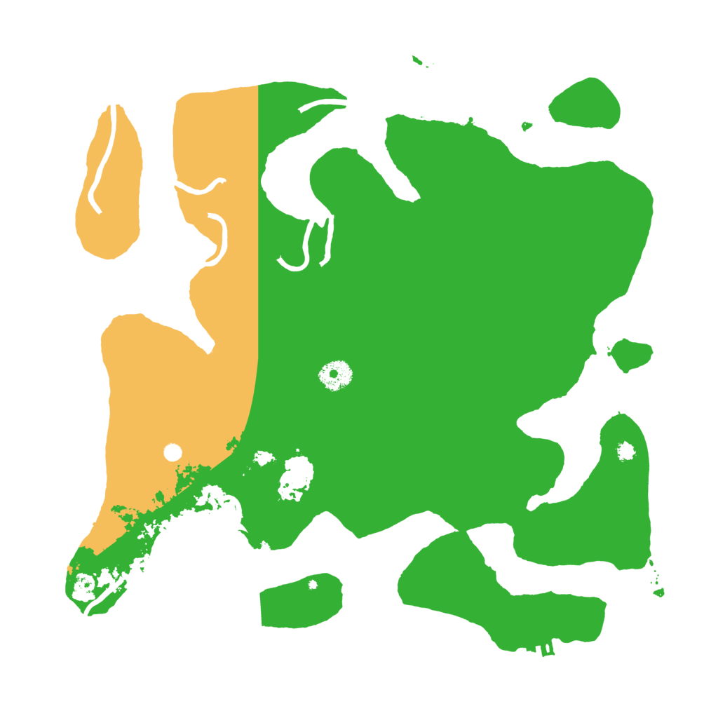 Biome Rust Map: Procedural Map, Size: 3500, Seed: 97456