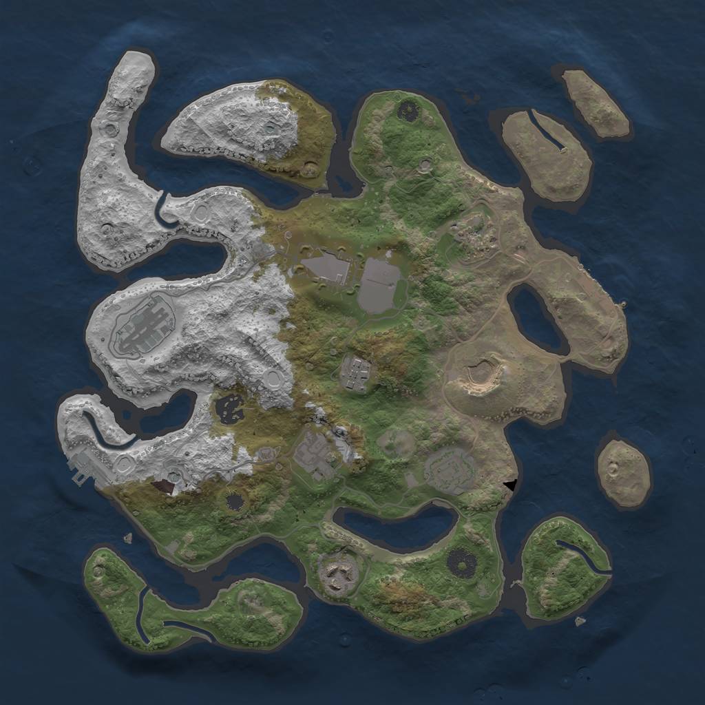 rust one grid map download
