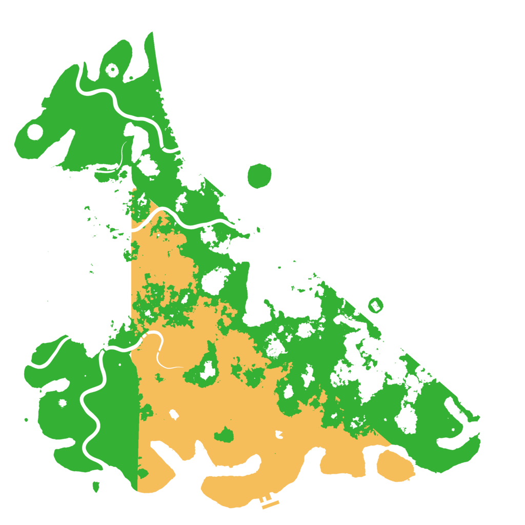 Biome Rust Map: Procedural Map, Size: 6000, Seed: 1306843625