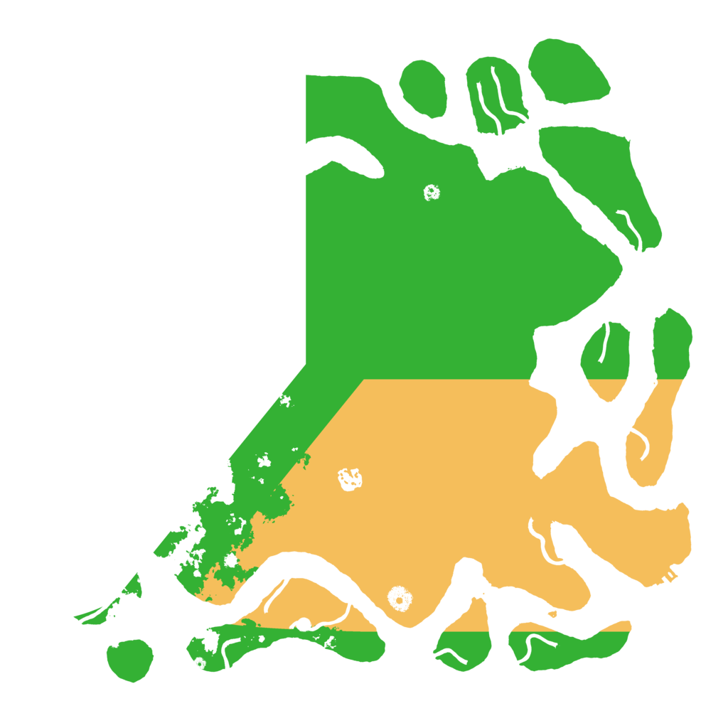 Biome Rust Map: Procedural Map, Size: 4500, Seed: 5051