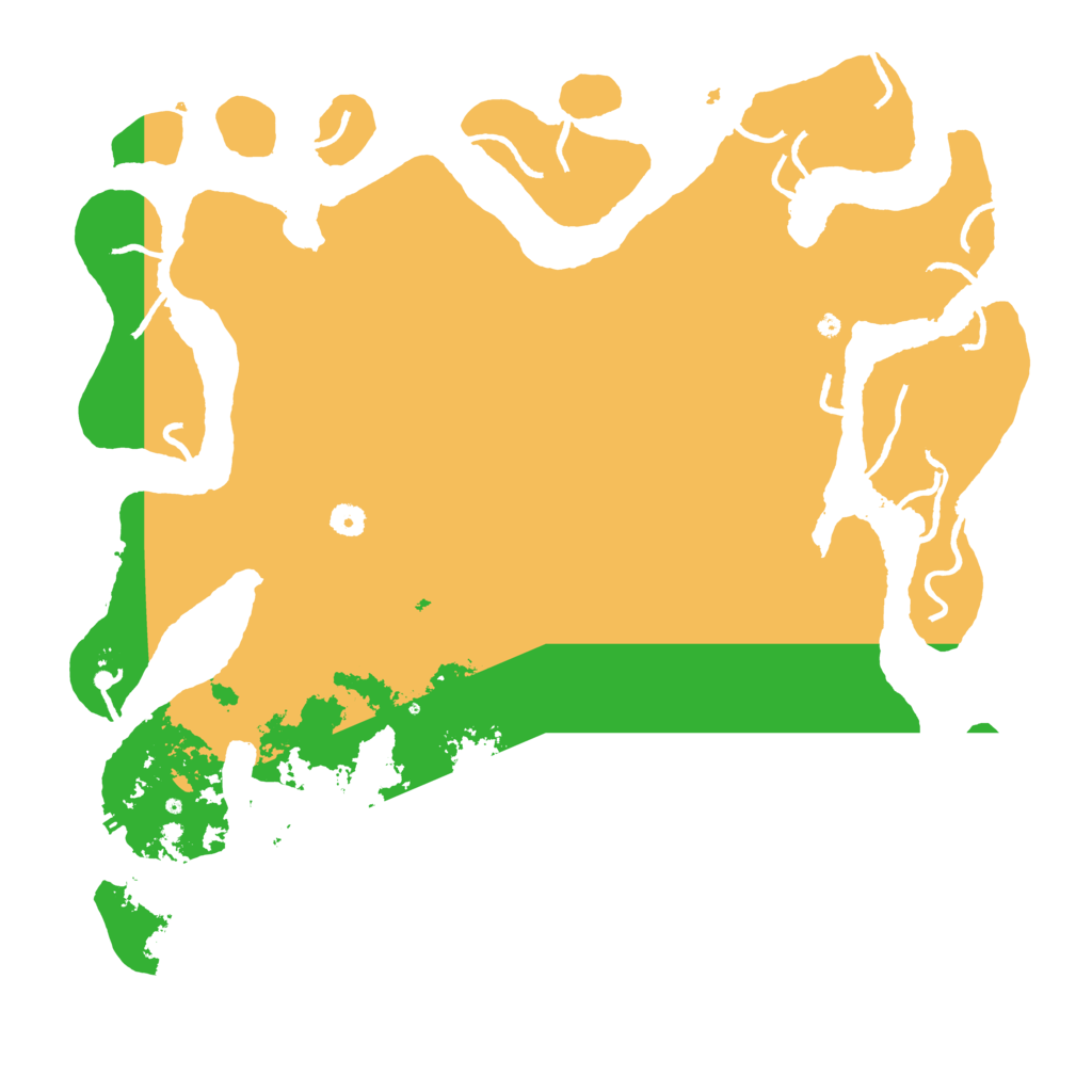 Biome Rust Map: Procedural Map, Size: 5000, Seed: 4722
