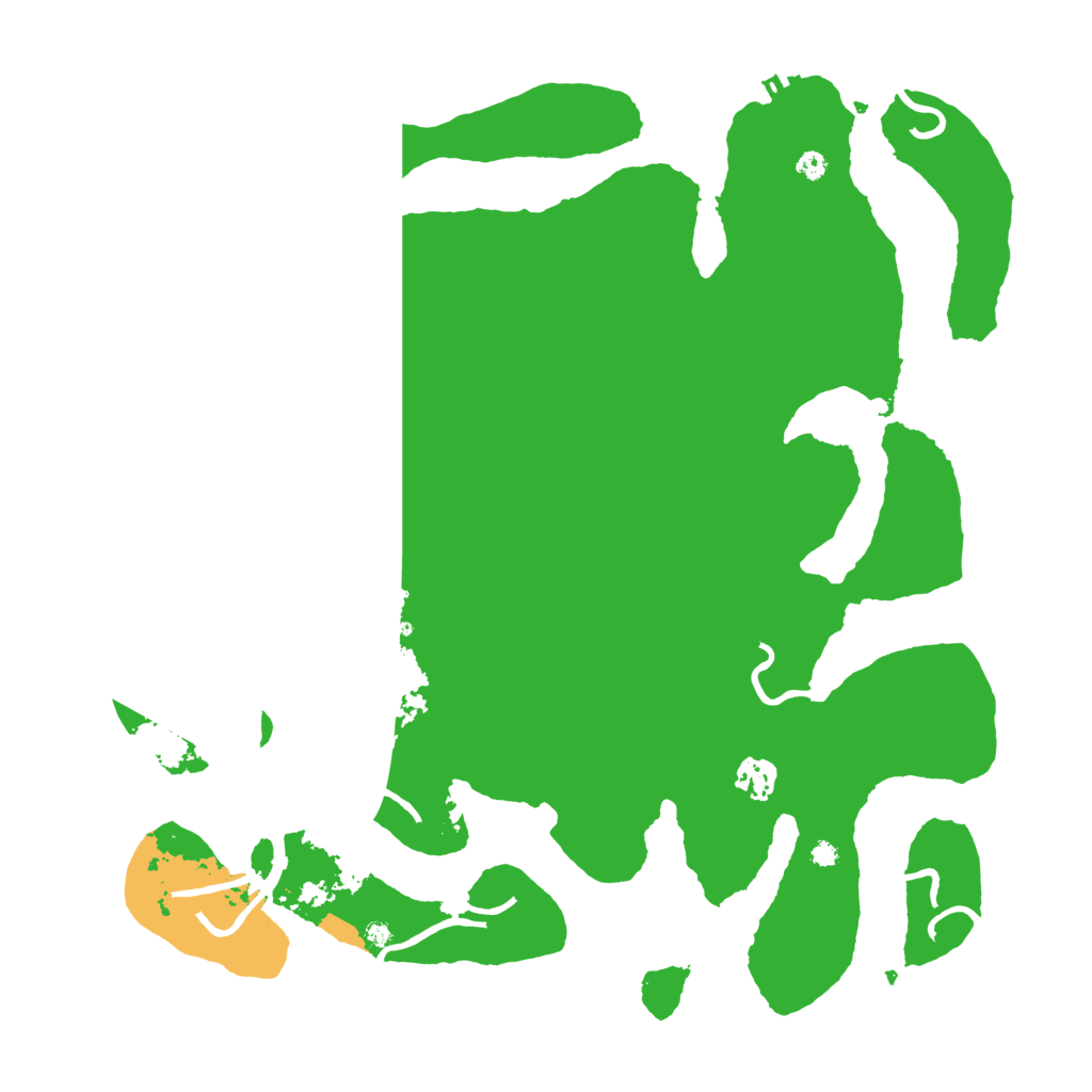 Biome Rust Map: Procedural Map, Size: 3900, Seed: 3169