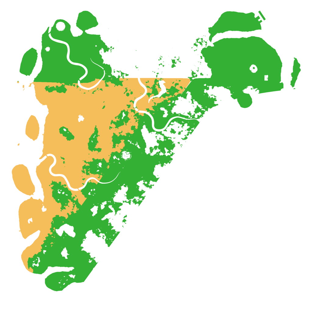 Biome Rust Map: Procedural Map, Size: 6000, Seed: 29051990