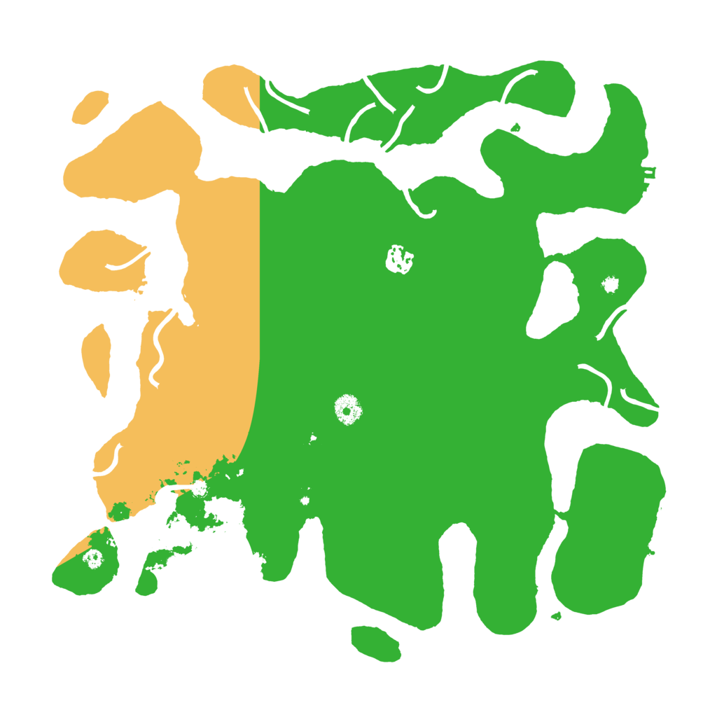 Biome Rust Map: Procedural Map, Size: 3800, Seed: 2480521