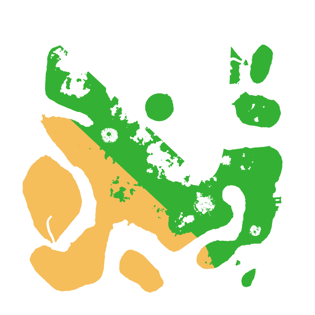 Biome Rust Map: Procedural Map, Size: 3000, Seed: 1125695582