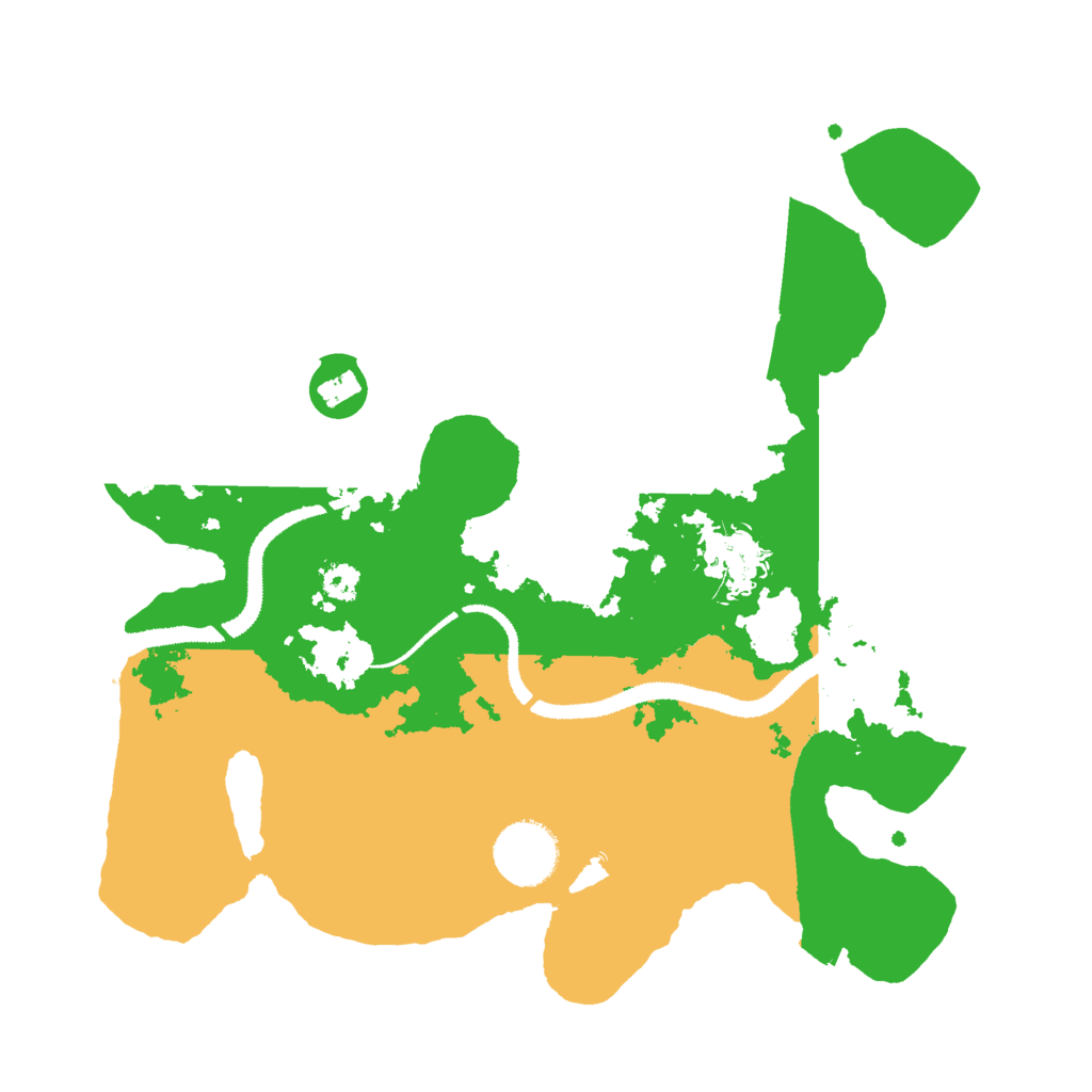 Biome Rust Map: Procedural Map, Size: 3000, Seed: 100679