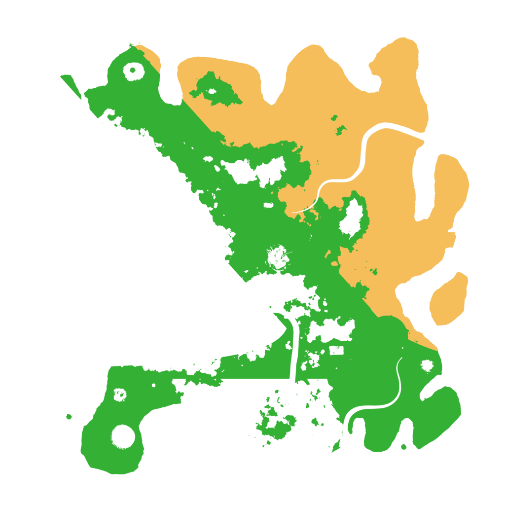 Biome Rust Map: Procedural Map, Size: 3800, Seed: 738213631