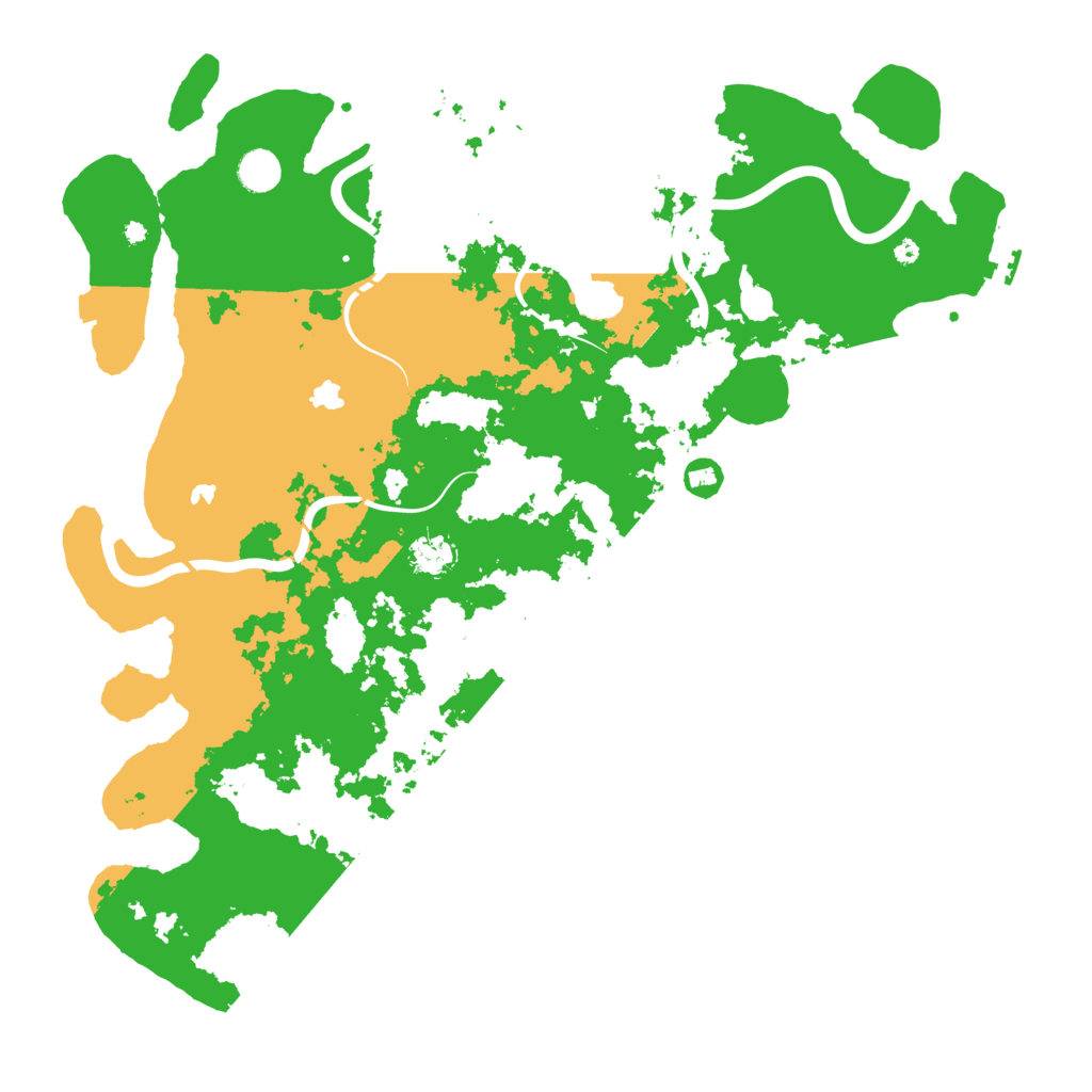 Biome Rust Map: Procedural Map, Size: 4500, Seed: 705545420