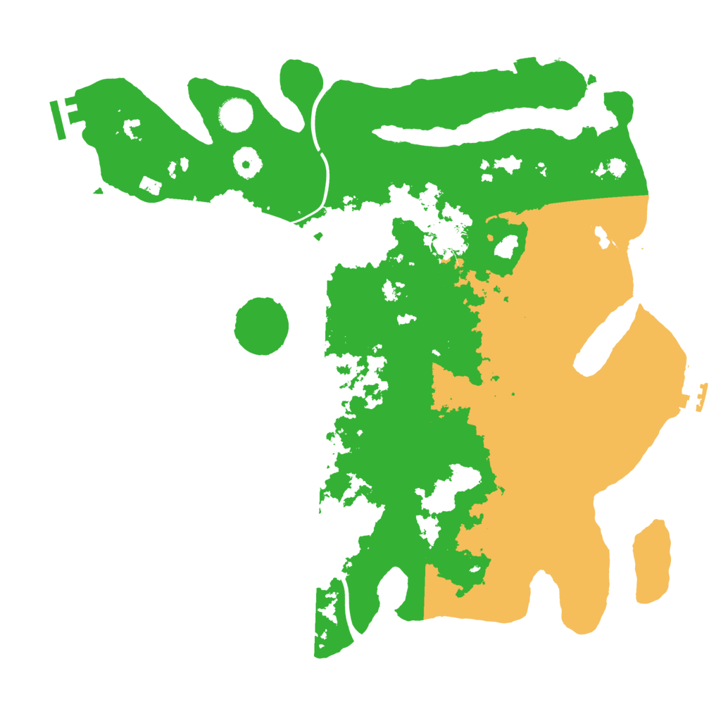 Biome Rust Map: Procedural Map, Size: 3700, Seed: 98429674