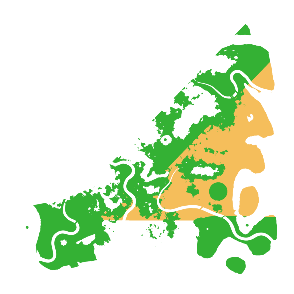 Biome Rust Map: Procedural Map, Size: 4250, Seed: 634517