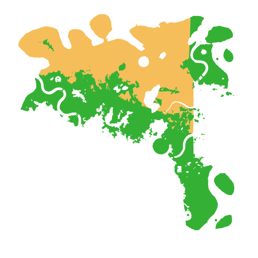 Biome Rust Map: Procedural Map, Size: 4250, Seed: 347759