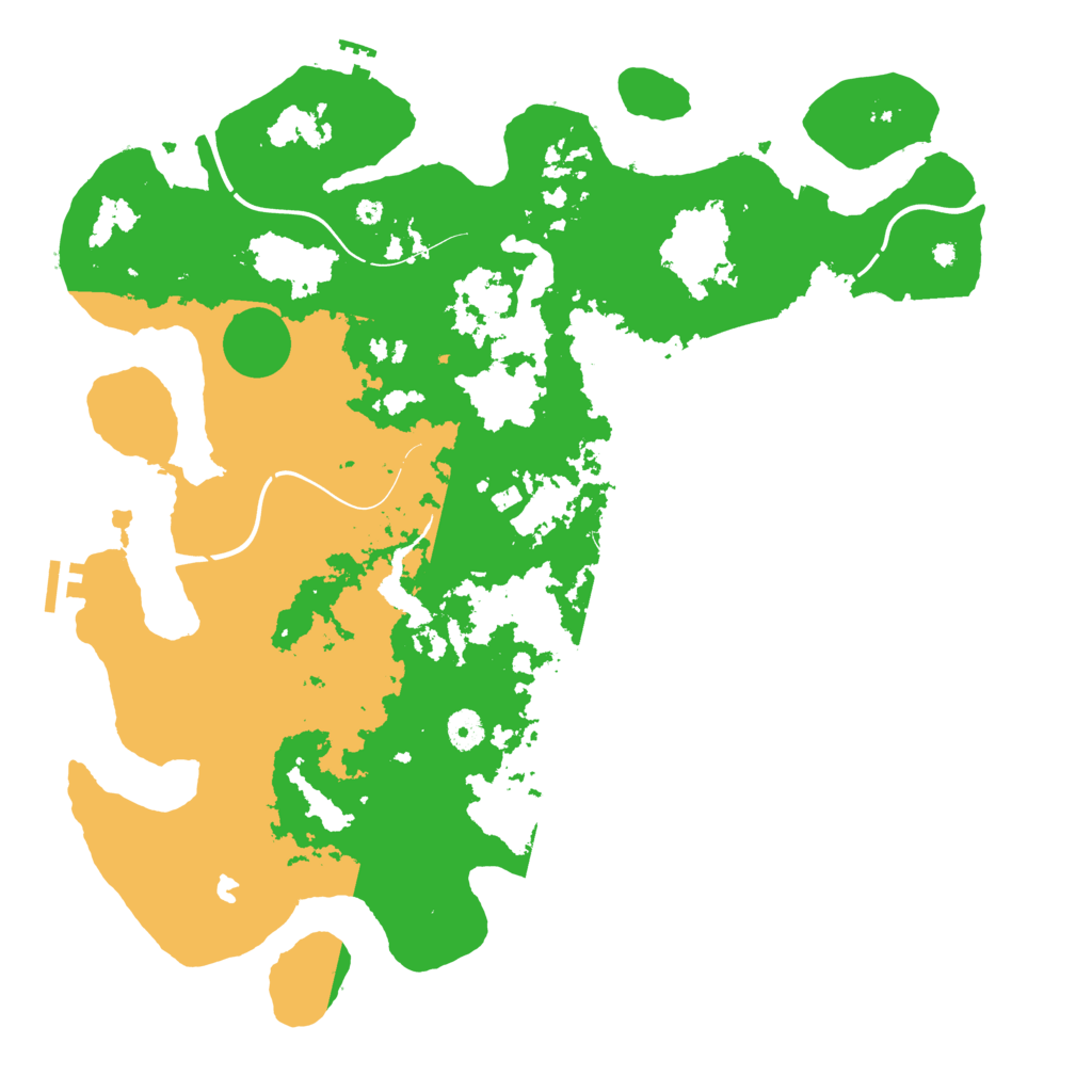 Biome Rust Map: Procedural Map, Size: 4250, Seed: 581787