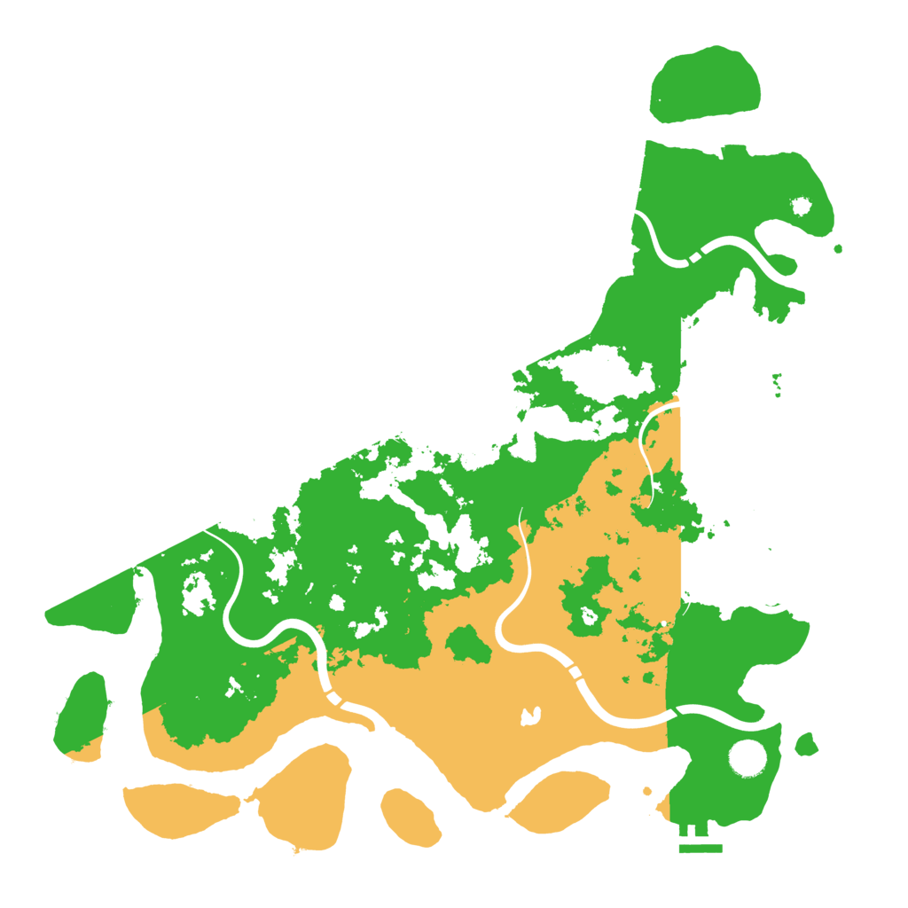 Biome Rust Map: Procedural Map, Size: 4250, Seed: 656074