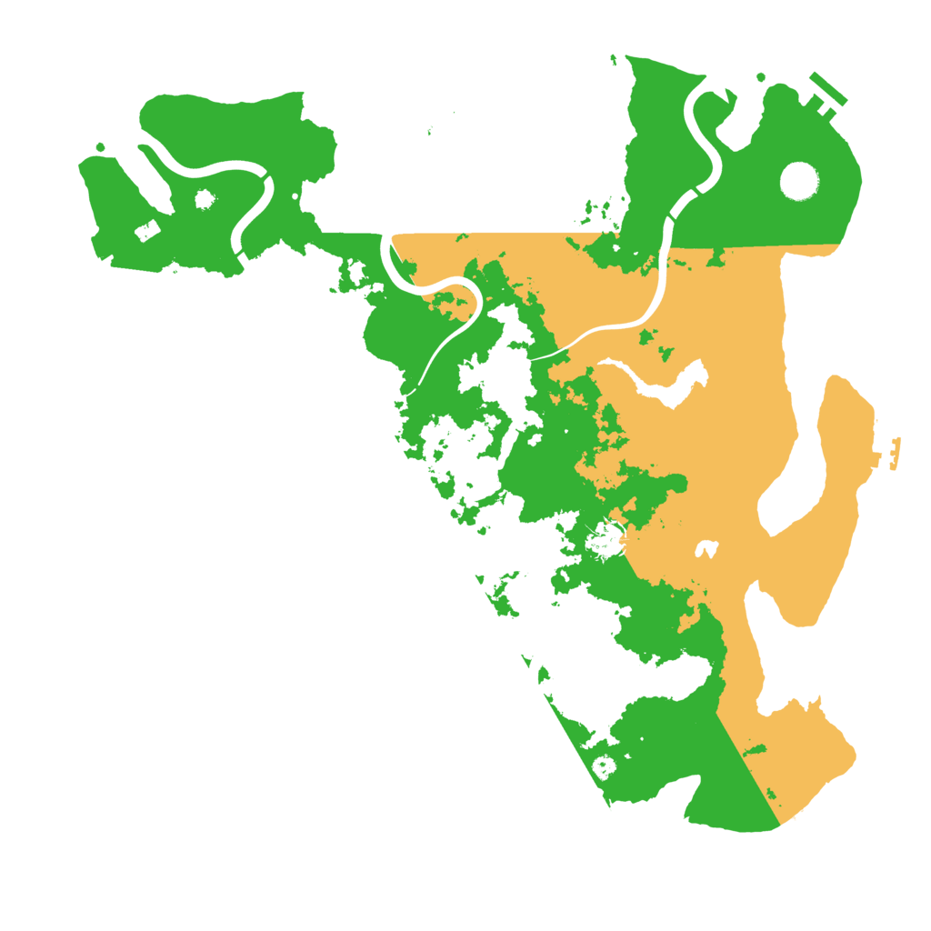 Biome Rust Map: Procedural Map, Size: 4250, Seed: 856533