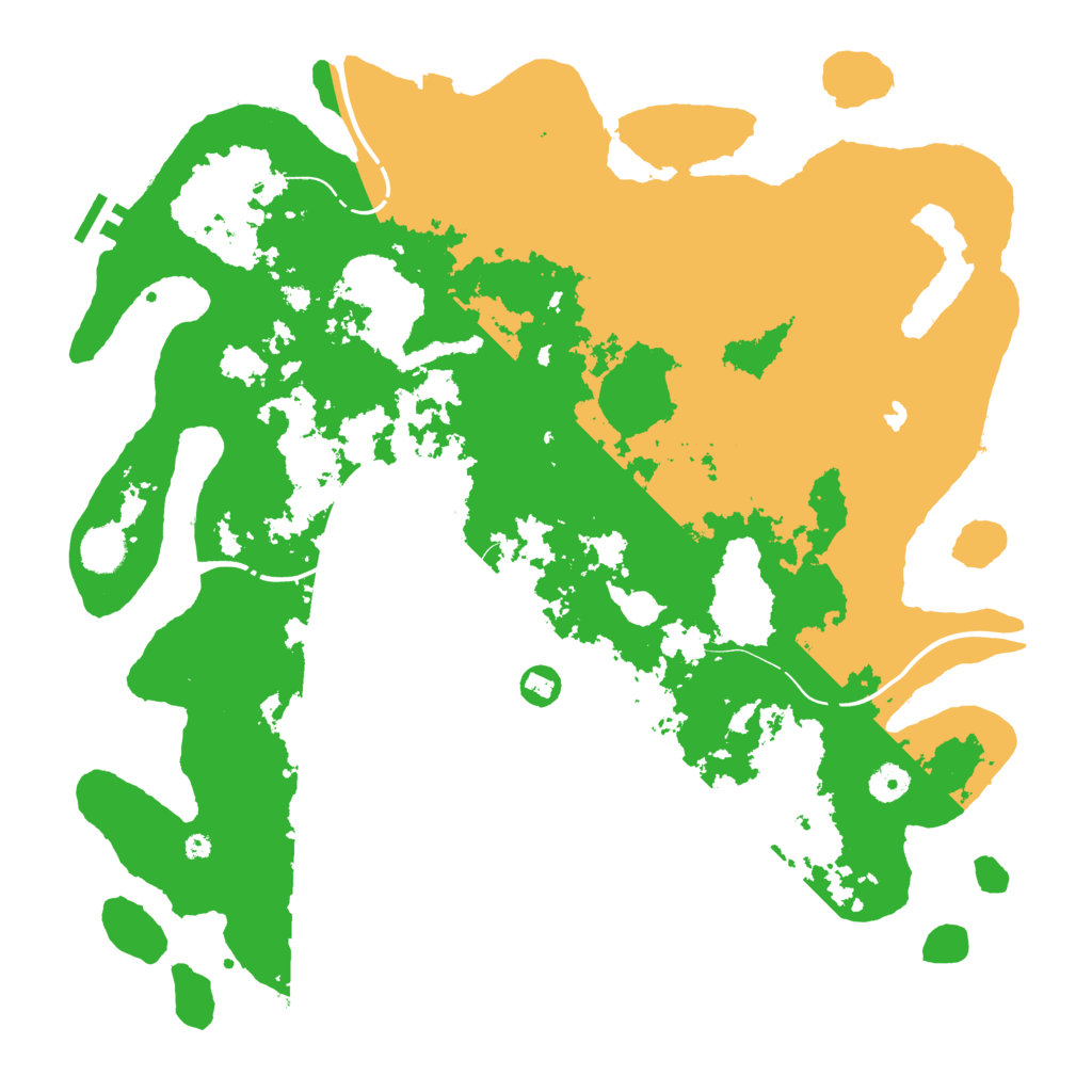 Biome Rust Map: Procedural Map, Size: 4250, Seed: 787471