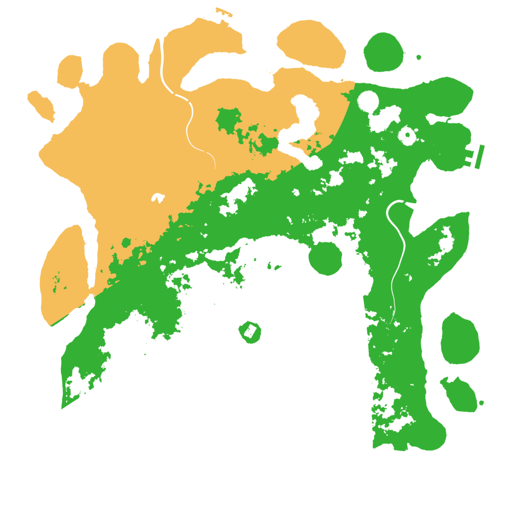 Biome Rust Map: Procedural Map, Size: 4250, Seed: 632737