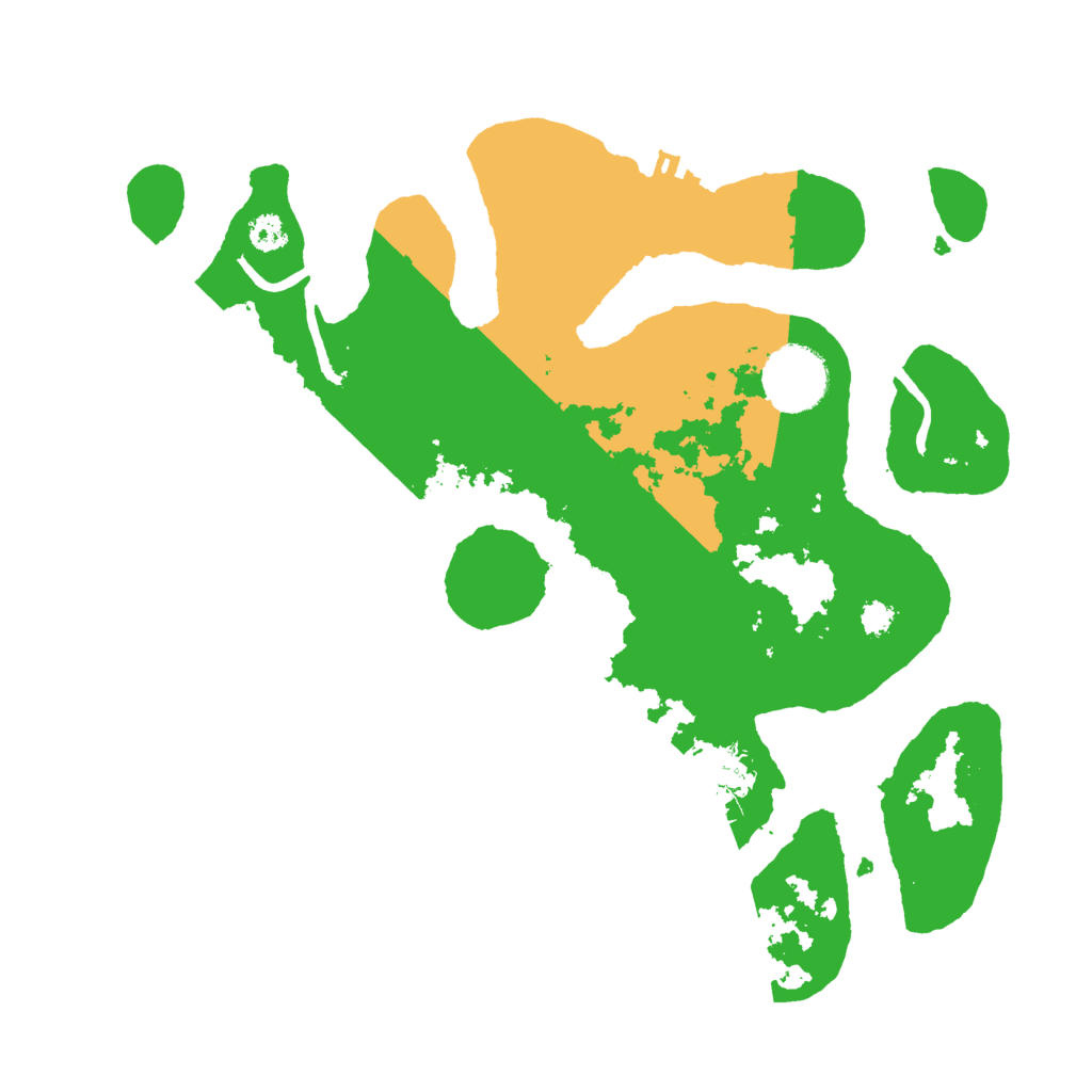 Biome Rust Map: Procedural Map, Size: 3000, Seed: 787947