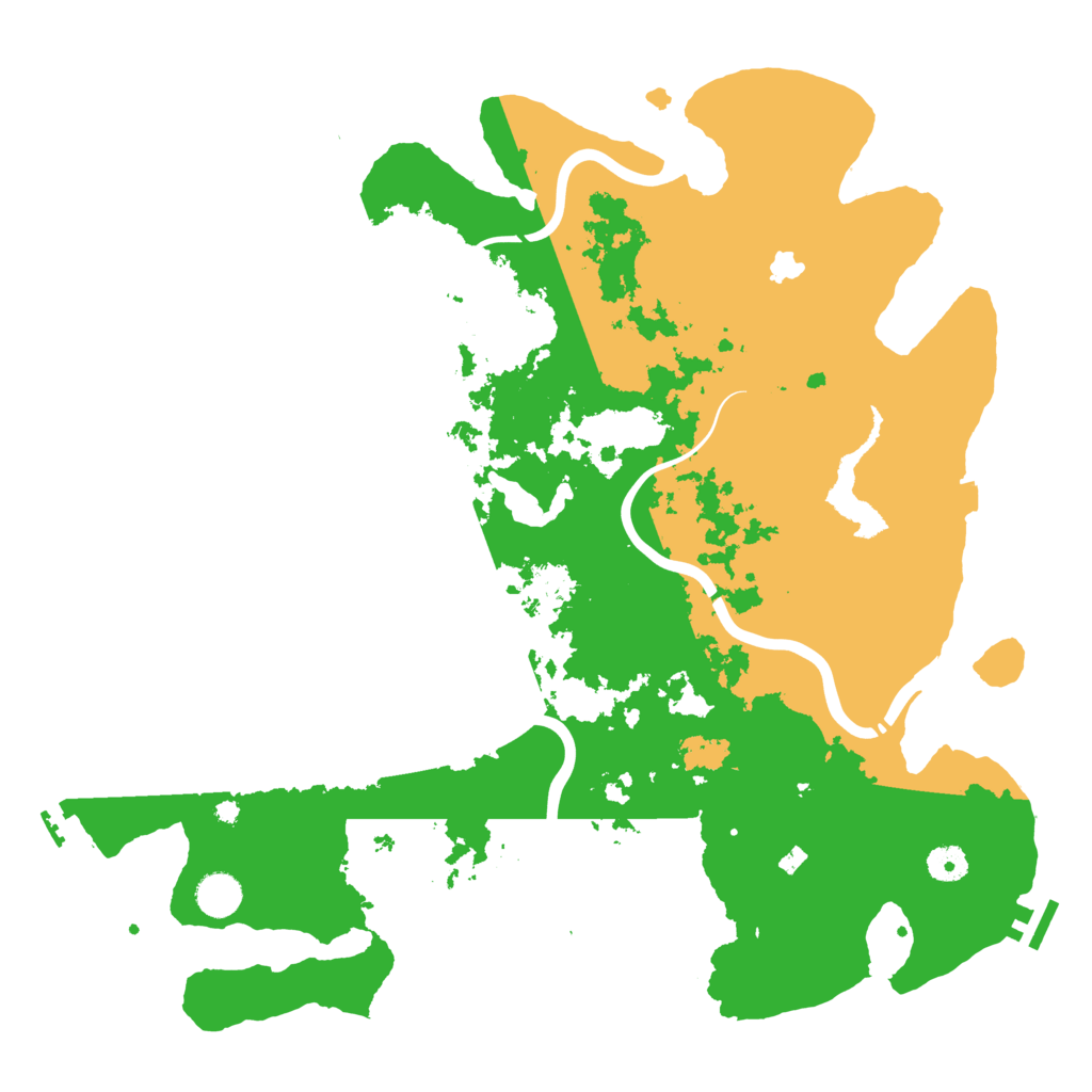 Biome Rust Map: Procedural Map, Size: 4250, Seed: 12471