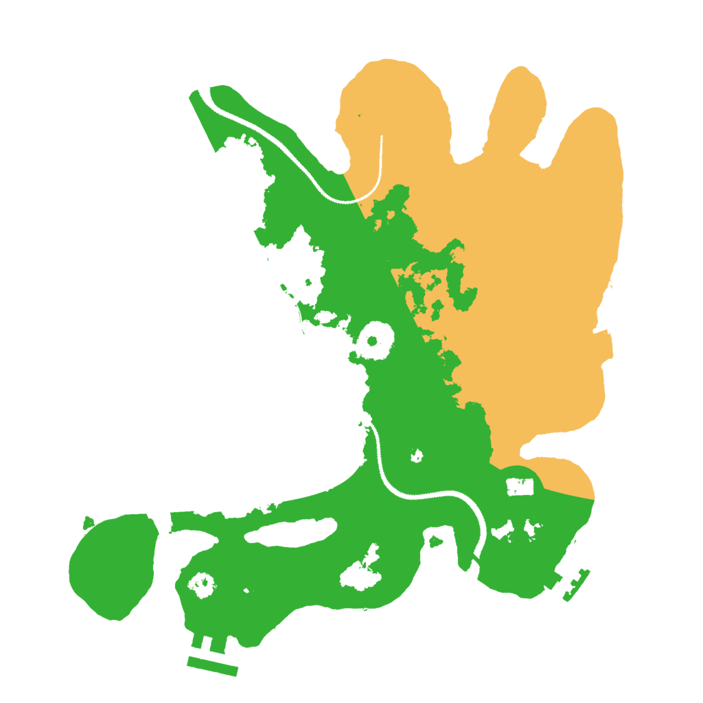 Biome Rust Map: Procedural Map, Size: 2800, Seed: 1978032