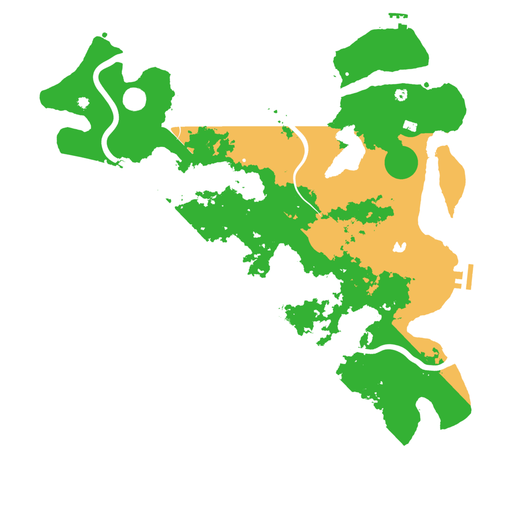 Biome Rust Map: Procedural Map, Size: 4001, Seed: 1477801087
