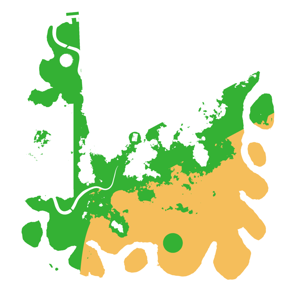 Biome Rust Map: Procedural Map, Size: 3950, Seed: 797839