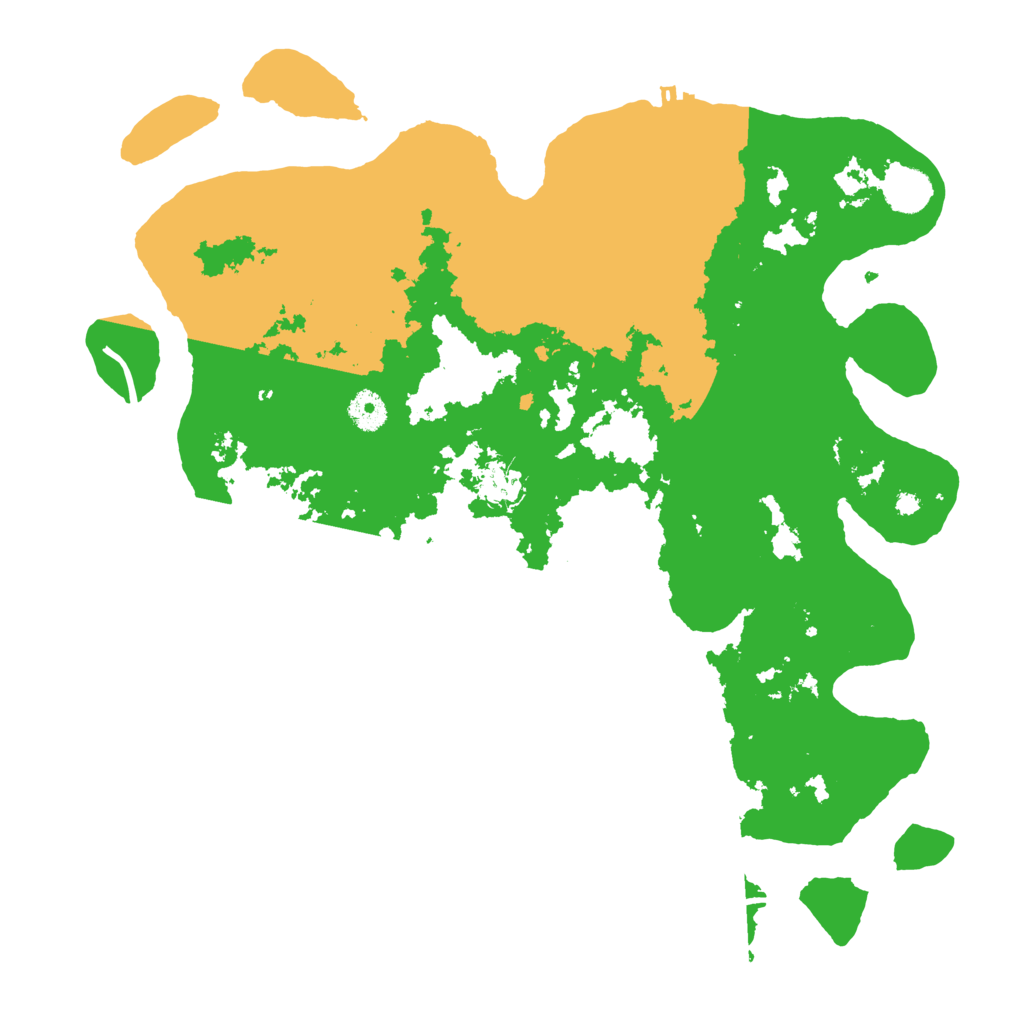 Biome Rust Map: Procedural Map, Size: 4000, Seed: 1119905487