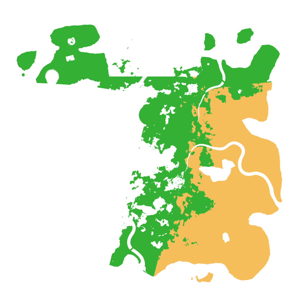 Biome Rust Map: Procedural Map, Size: 4000, Seed: 116336137