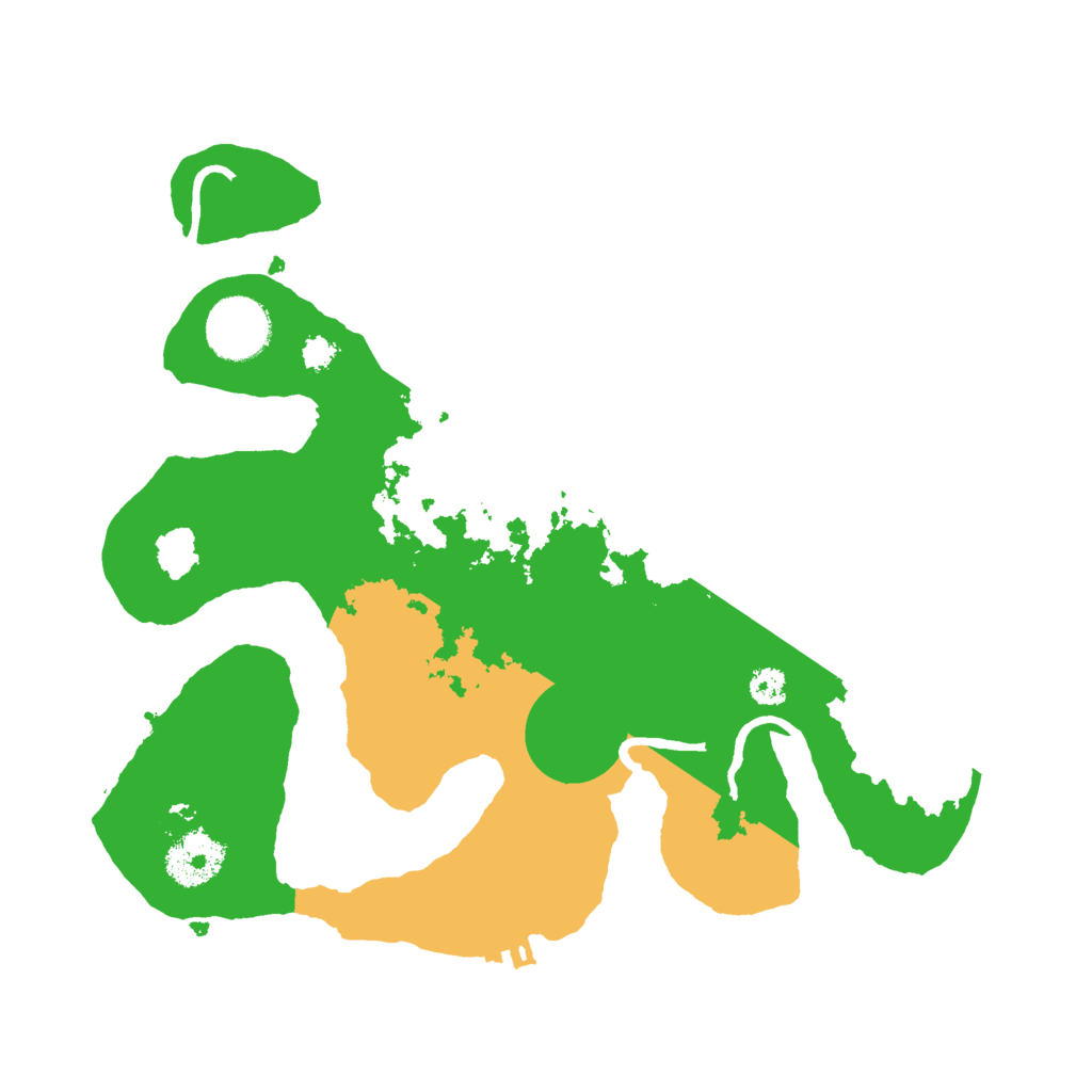 Biome Rust Map: Procedural Map, Size: 3000, Seed: 1609251323